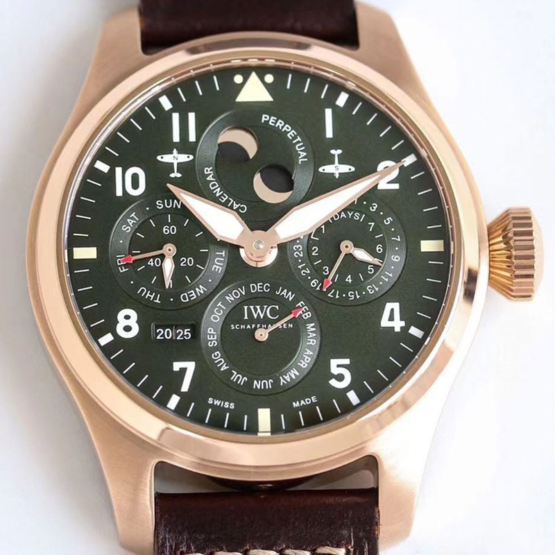  【V9製】IWCコピー N級品 ビッグ・パイロット パーペチュアルカレンダー IW503601
